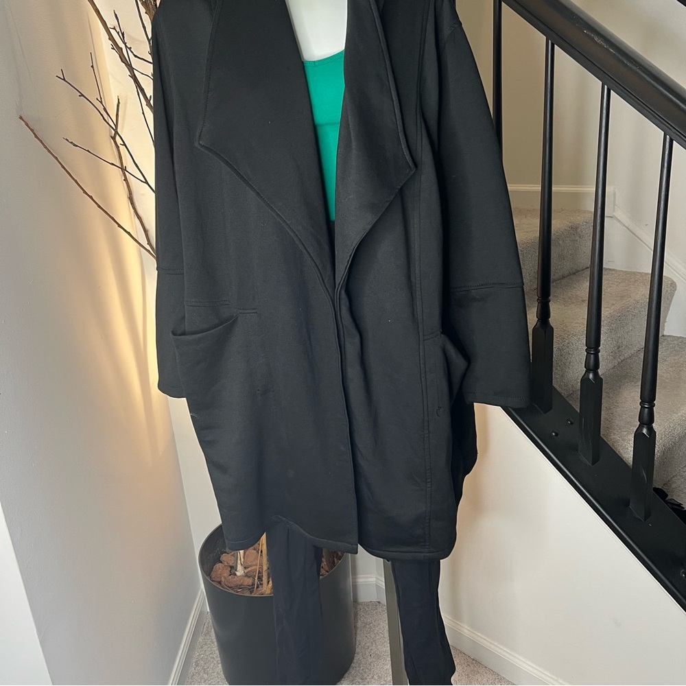 Max Studio Black Pointe Lapel Jacket - image 4